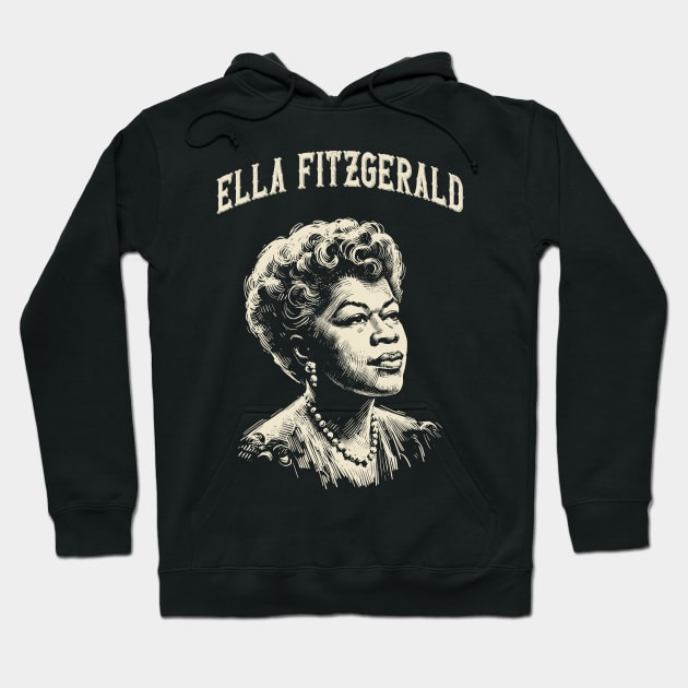 ella fitzgerald Hoodie by Yopi